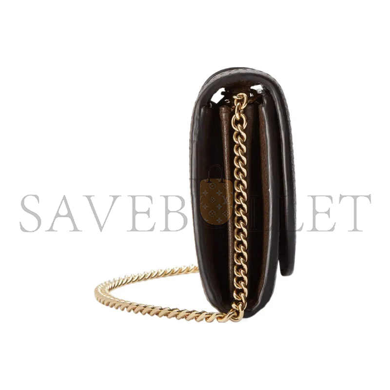 G*u*i blondie shoulder bag on chain 725219 (12.5*11*2.5cm)